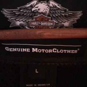 Large Genuine Harley Davidson Leather coat